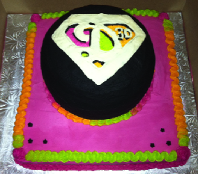 Custom Logo Cake Custom Logo Cake